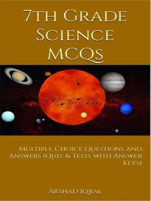 cover image of 7th Grade Science Multiple Choice Questions and Answers (MCQs)